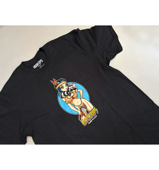 Hook Ups Skateboards Shirt Pocahook-ups Black