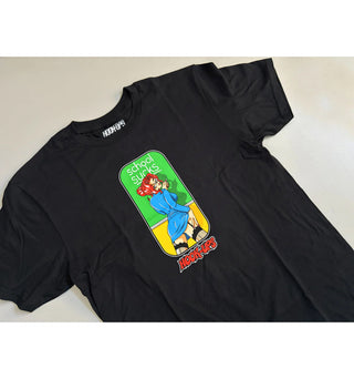 Hook Ups Skateboards Shirt School Sucks Black