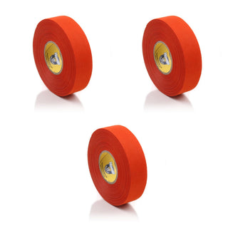 Howies Hockey Stick Tape Premium Colored Orange 1" x 25yd (75') 3-Pack