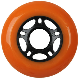 Player's Choice Outdoor Inline Skate Wheels - 80mm 89A Orange (8-Pack)