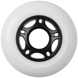 Player's Choice Outdoor Inline Skate Wheels - 72mm 89A White (8-Pack)