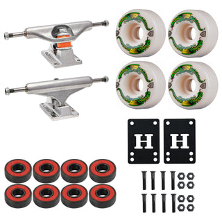 Independent Skateboard Trucks 129 (7.6") Powell Dragon Formula 54mmx34mm Package