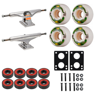 Independent Skateboard Trucks 169 (9.12")Powell Dragon Formula 52mmx31mm Package
