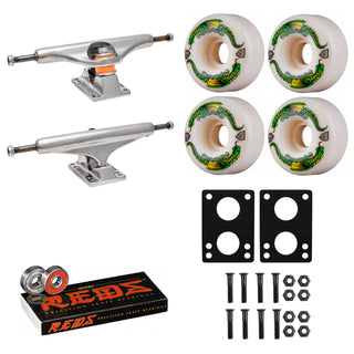 Independent Skateboard Trucks 169 (9.125") Powell Dragon Formula 54mmx32mm, Reds