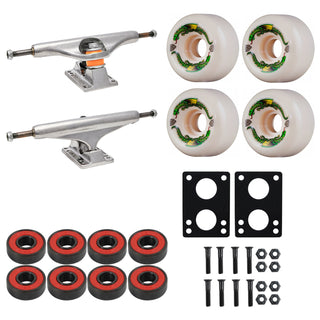 Independent Skateboard Trucks 169 (9.12")Powell Dragon Formula 56mmx36mm Package