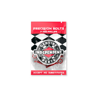 Independent Hardware 1" Phillips Black/Red