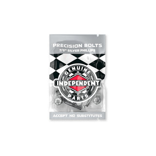 Independent Hardware 7/8" Phillips Black/Silver