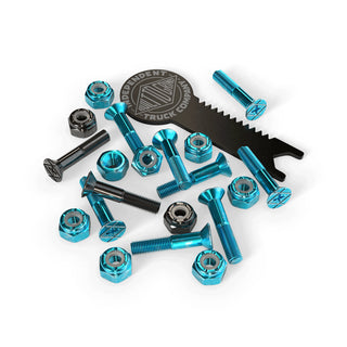 Independent Hardware 1" Phillips Blue/Black with Tool