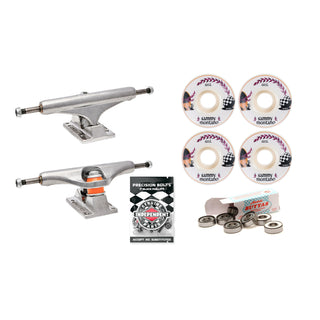 Upgrade Your Skateboard Premium Parts Package - Independent Trucks, Sml Wheels, Andale Bearings
