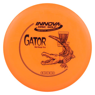 Innova Disc Golf DX Gator Midrange Disc 5/2/0/4 Orange/Black 175 grams