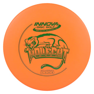 Innova Disc Golf DX Polecat Putter 1/3/0/0 Orange/Dark Green 175 grams