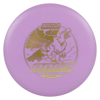 Innova Disc Golf DX Roc3 Midrange Disc 5/4/0/3 Purple/Gold 180 grams