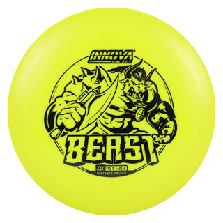Innova Disc Golf DX Beast Distance Driver 10/5/-2/2 Lemon/Black 175 grams