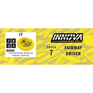 Innova Disc Golf Star I-Dye IT Fairway Driver 7/6/-2/1 - Choose Exact Disc