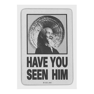 Powell Peralta Sticker Have You Seen Him Black