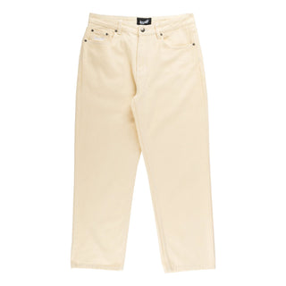 Welcome Skateboards Pants Immortal Loose Straight Denim Natural