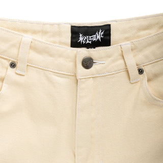 Welcome Skateboards Pants Immortal Loose Straight Denim Natural