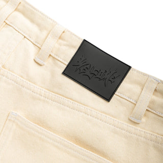 Welcome Skateboards Pants Immortal Loose Straight Denim Natural