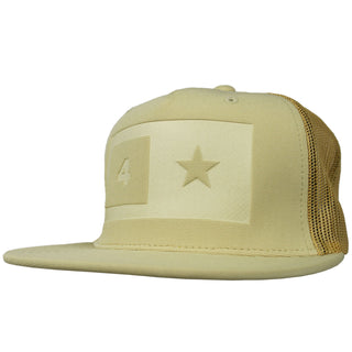 Fourstar Hat Mesh Khaki Imprint Snapback