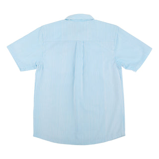 Independent Trucks Shirt Free On The Streets Button Up White/Blue Stripes