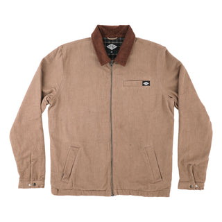 Independent Trucks Coat Free On The Streets Work Jacket Dark Sand