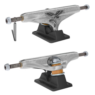 Independent Skateboard Trucks Stage 11 Hollow David Gravette Silver/Black 144 (8.25")