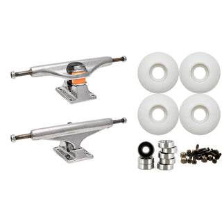 Independent 159 (8.75") Skateboard Trucks 52mm Wheels and Bearings Combo Package