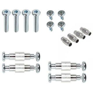 Replacement Inline Skate Axle and Spacers Kit - 33mm