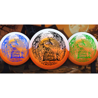 Innova Disc Golf Halloween 2025 Duo Blend Roc3 Midrange 5/4/0/3 Orange White/Indigo 176 grams