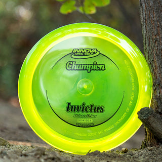 Innova Disc Golf Champion Invictus Distance Driver 10/4/0/3 Dark Lavender/Silver 158g