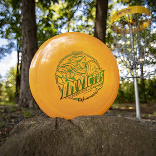 Innova Disc Golf Gstar Invictus Distance Driver 10/4/0/3 Pink/Gold 173 grams