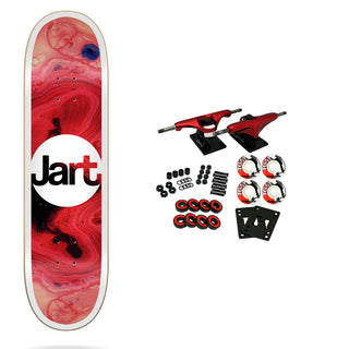 Jart Complete Tie Dye Red 8.375" x 31.8"
