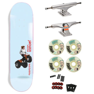 Jacuzzi Premium Skateboard with Indy Trucks, Snot Wheels - 8.5" Barletta Great Escape