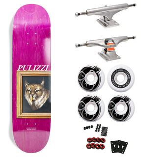 Jacuzzi Premium Skateboard with Indy Trucks, Pig Wheels - 8.375" Pulizzi Bobcat