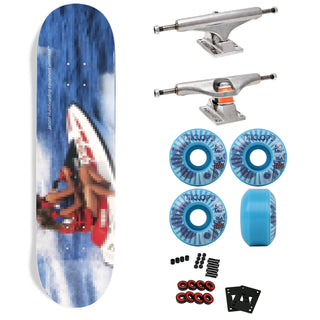 Jacuzzi Premium Skateboard with Indy Trucks, Triclops Wheels - 8.0" Sea Monsters