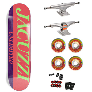 Jacuzzi Premium Skateboard with Indy Trucks, Triclops Wheels - 8.5" Flavor