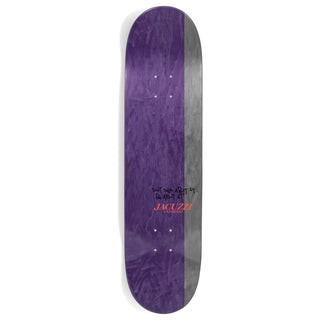 Jacuzzi Skateboard Deck John Dilo Wind Up Yellow 8.5" x 32.325"