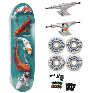 Jacuzzi Premium Skateboard with Indy Trucks, Spitfire Wheels - 8.75" 500 Years