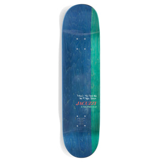 Jacuzzi Skateboard Deck John Dilo Flipper 8.25" x 32"