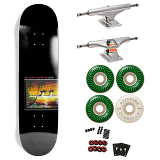 Jacuzzi Premium Skateboard with Indy Trucks, Spitfire Wheels - 8.25" John Dilo Flipper