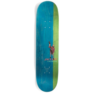 Jacuzzi Skateboard Deck Caswell Berry Pepper Grinder Split Top 8.25" x 32"