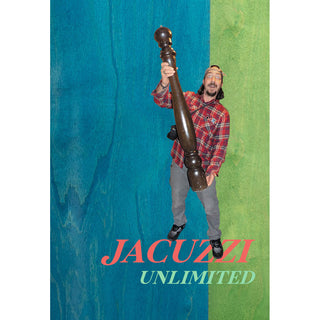 Jacuzzi Skateboard Deck Caswell Berry Pepper Grinder Split Top 8.25" x 32"