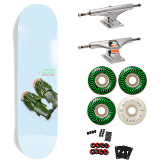 Jacuzzi Premium Skateboard with Indy Trucks, Spitfire Wheels - 8.25" Berry Deadliest Catch