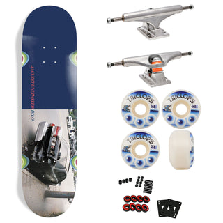 Jacuzzi Premium Skateboard with Indy Trucks, Triclops Wheels - 8.5" Dilo Burnt Out
