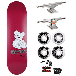 Jacuzzi Premium Skateboard with Indy Trucks, Pig Wheels - 8.375" Free Will