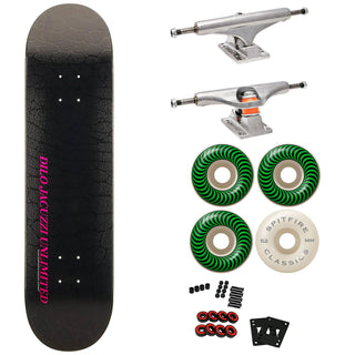 Jacuzzi Premium Skateboard with Indy Trucks, Spitfire Wheels - 8.0" John Dilo Gator Bait