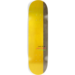 Jacuzzi Skateboard Deck John Dilo Fire Wheel Wells Orange 8.25" x 32.3"