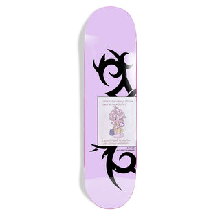 Jacuzzi Skateboard Deck Louie Barletta Tribal Lavender 8.25" x 32"
