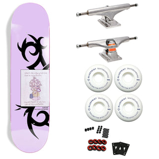 Jacuzzi Premium Skateboard with Indy Trucks, Blueprint Wheels - 8.25" Louie Barletta Tribal