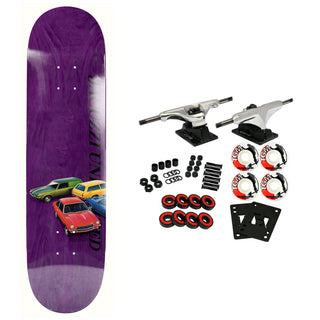 Jacuzzi Skateboard Complete Burnt Rubber Jet Ski 8.75" x 31.5"